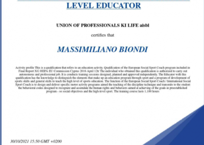 certificato UPKL