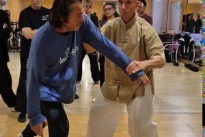 M. Biondi corso istruttori Tai Chi Chuan durante una lezione