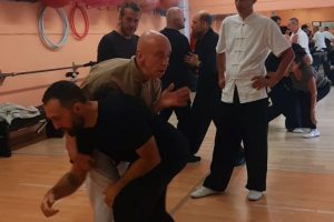 M.Biondi durante un corso di Tai Chi